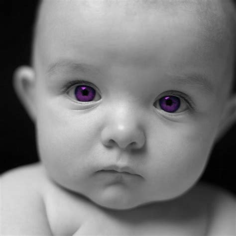 Purple Eyed Baby By Ookami Moon23 On Deviantart