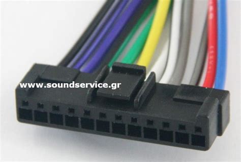 Pioneer Iso 14 Cable Car Audio 12 Pin Iso Connectors Cables For Car