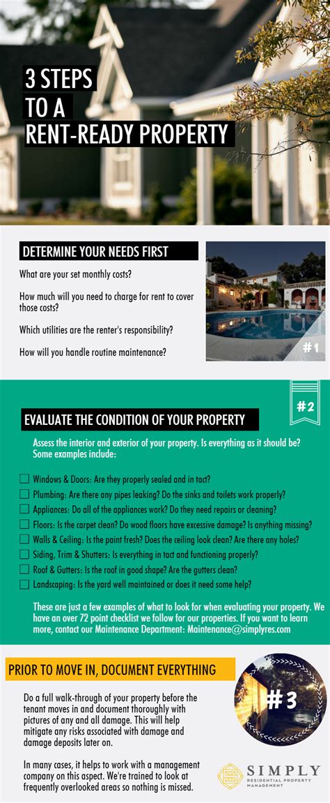 3 Steps To A Rent Ready Property Simply Residential Property Management
