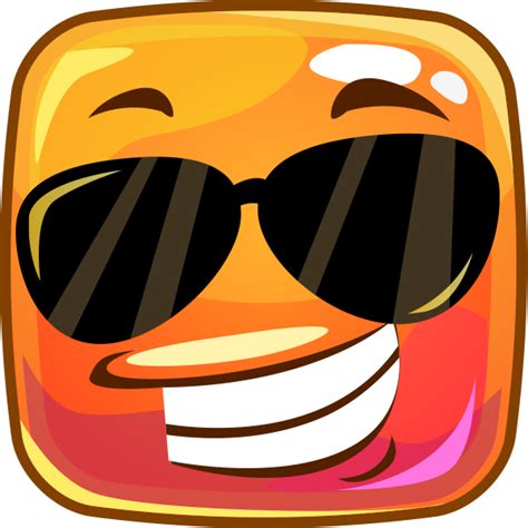 These decorations can suit all sorts of happy and soft aesthetic moods ~(◕▿◕). Sunglasses Square Smiley | Symbols & Emoticons