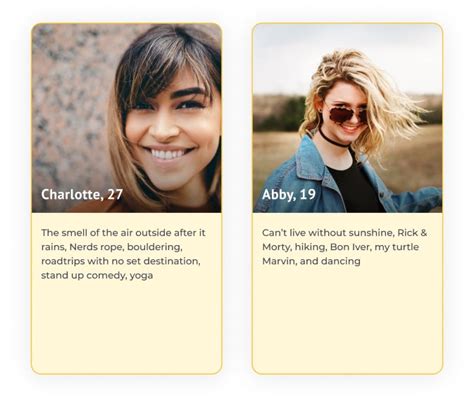 witty female dating profile examples telegraph