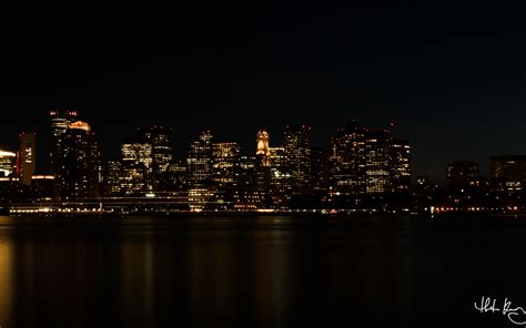 Download Wallpaper 3840x2400 Night City City Lights Buildings Dark