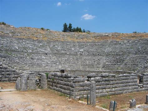 The Oracle Shrine At Dodona Epirus Region Greece Stock Image Image Of
