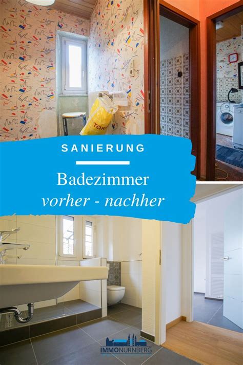 Was soll mit der sanierung erreicht werden? Vorher-nachher Badezimmer in 2020 | Sanierung, Wohnung ...