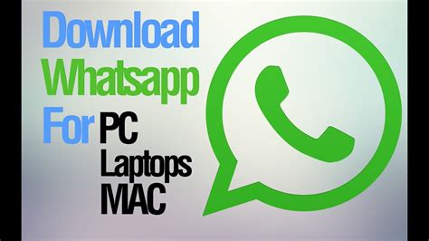 Download Whatsapp For Pc Or Windows 817xpmac Best Way Youtube