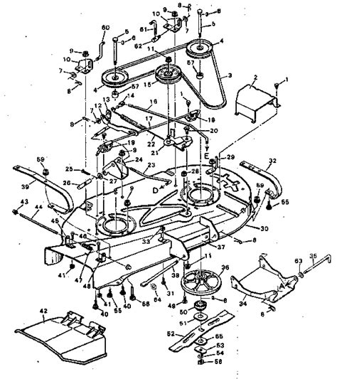 Belt Diagram For Craftsman Lt 1500 Knitent