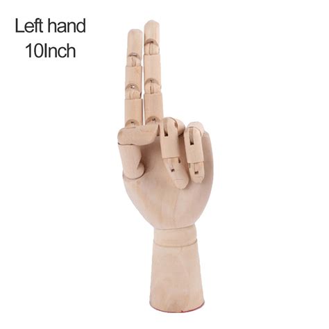Home And Garden 71012 Wooden Hand Drawing Mannequin Hand Movable Limbs