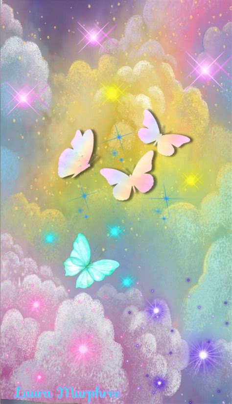 Glitter Butterfly Wallpaper Butterfly Wallpaper Iphone Wallpaper