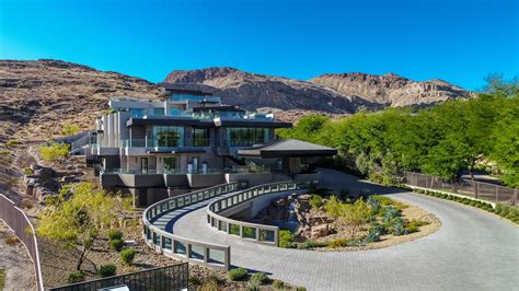 Magnificent Luxury Echo Peak Lane Modern Mansion In Las Vegas