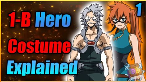 1 B Hero Costumes Explained My Hero Academia Deep Dive Youtube