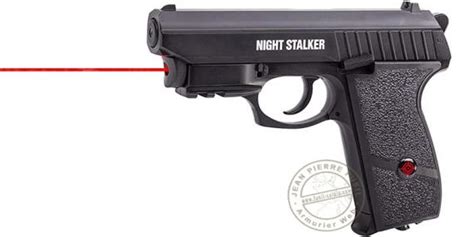 Pack Pistolet CO2 CROSMAN Nigth Stalker Laser Blowback JP Fusil