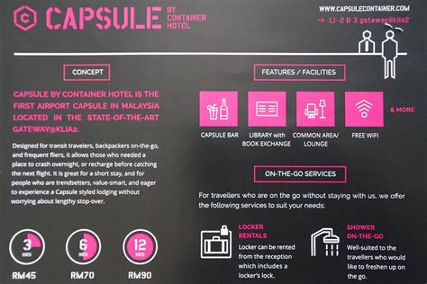 Vergleiche bewertungen und finde angebote für hotels in mit skyscanner hotels. Capsule by Container Hotel at klia2, gallery 2 | Malaysia ...