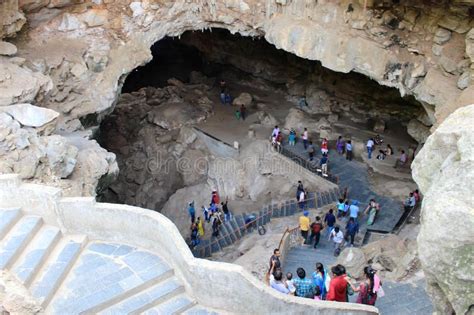 Borra Caves Araku Valley Andhra Pradesh India The Borra Caves Are