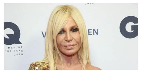 Before Plastic Surgery Journey How Donatella Versace Transformed Herself Into A Human Waxwork