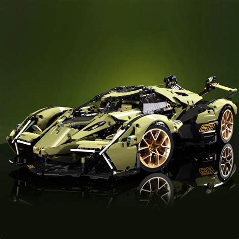 Lamborghini Lambo V12 Vision Moyu 88001 Technician With 2527 Pieces