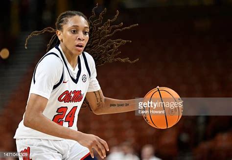 Madison Scott Of The Ole Miss Rebels Dribbles Against The Texas Aandm News Photo Getty Images