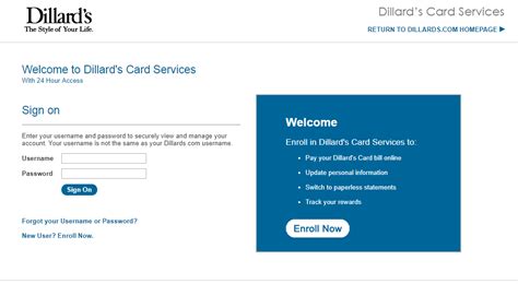 Check out your application status using your application reference number by bill payment. Dillard's Credit Card Login | Payments | Application