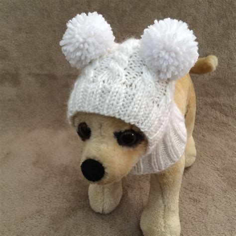 Pet Clothes Apparel Winter Outfit Dog Hat For Small Dogs