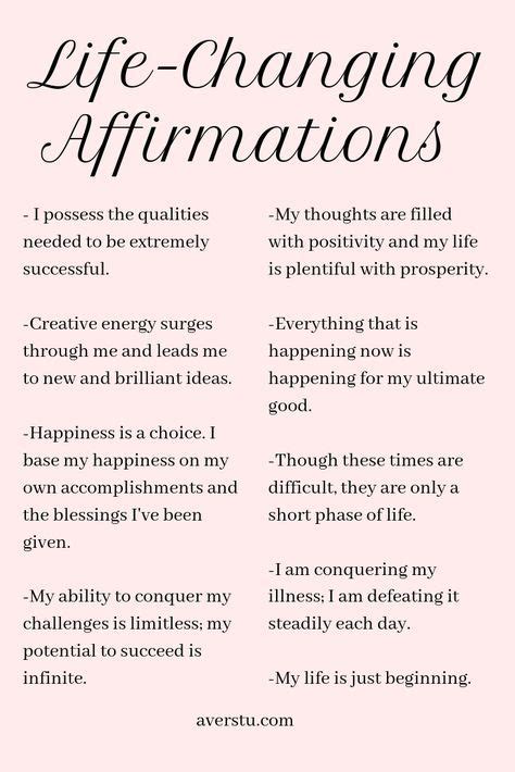 30 Bright Affirmations And Helpful Reminders For Positive Living The