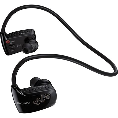 Sony 2gb W Series Walkman Sports Mp3 Player Black Nwzw262blk