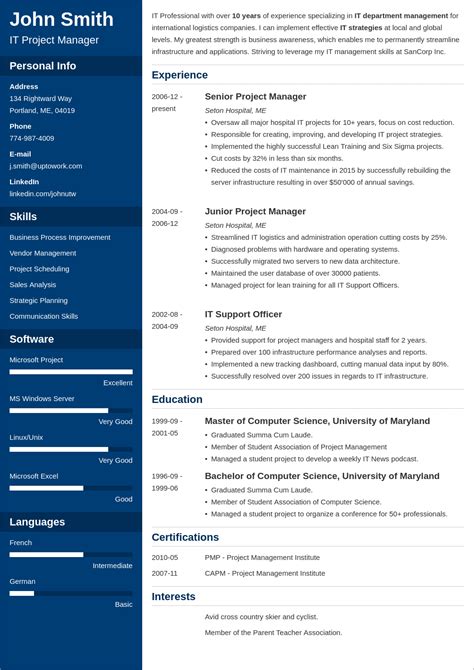 Tailor your resume every time you apply for a new job vacancy. 25 Resume Templates for Microsoft Word Free Download