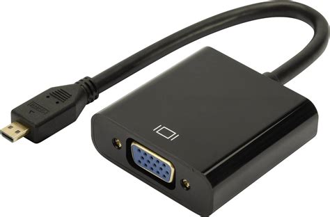 Digitus HDMI / VGA Adapter [1x HDMI plug - 1x VGA socket, Jack socket 3 ...