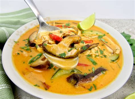 Make it with all your favorite veggies for an. Thai Coconut Curry Chicken Soup - Keto/Low Carb - Keto ...