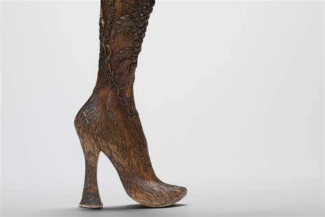 Alexander Mcqueens Carved Prosthetic Leg Another