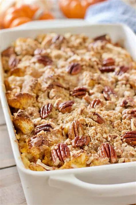 Pumpkin Cream Cheese French Toast Casserole Laughing Spatula