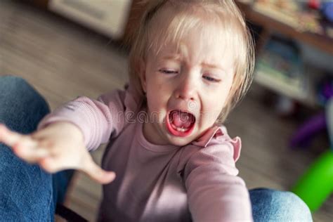 Screaming Toddler Stock Image Image Of Ethnicity Months 141955135