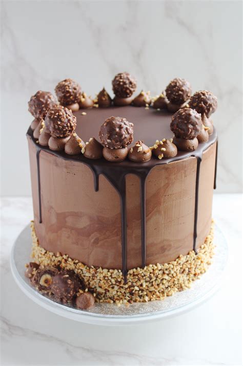 Easy Ferrero Rocher Cake Recipe Recipes Fiesta