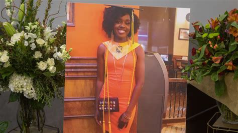 Mourners Say Goodbye To Arielle Anderson