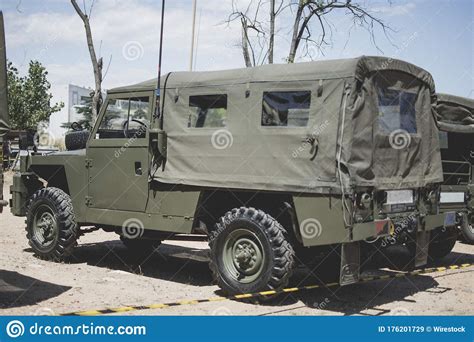 Green Army Truck Parked During Daytime Stock Image Image Of Soldier