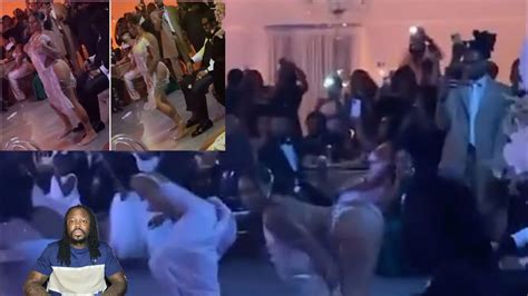 Bride Twerks In Thong And Gives Lap Dance At Wedding Reception Youtube