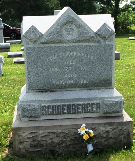Johann Georg Schoenberger 1818 1897 Find A Grave Memorial