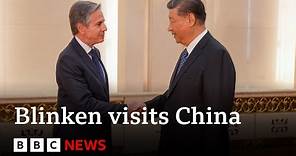 China’s Xi Jinping meets US Secretary of State Antony Blinken | BBC News