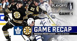 Gm 1: Maple Leafs @ Bruins 4/20 | NHL Playoffs 2024
