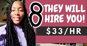 8 Work from Home Jobs 2024| Earn $33/hr| Hiring Immediately!!