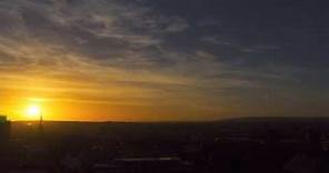 Sunrise and Sunset Timelapse - Bristol City Centre