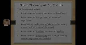 Characteristics of Coming of Age Stories