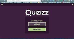 How to Join a Quizizz Game