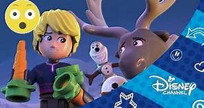 Disney Frozen - Luces de Invierno 1: Carrera a la montaña del norte | Disney Channel Oficial