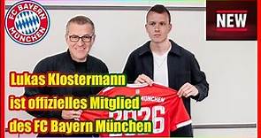 Lukas Klostermann ist offizielles Mitglied des FC Bayern München