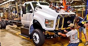 Ford Medium & Super Duty Trucks PRODUCTION Line in USA