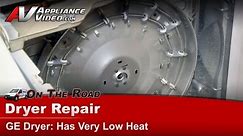 GE Dryer Repair - Low heat - DWSR483EB1WW