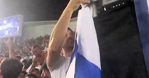 Gavriel Kanichowsky Winning Goal: Israel vs Belarus (Israel fan reaction)