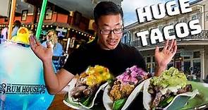 Delicious Tacos at The Rum House - NEW ORLEANS