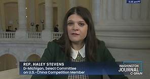 Washington Journal-Rep. Haley Stevens on Congressional News of the Day