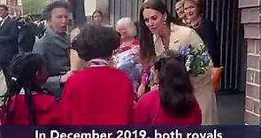 Duchess of Cambridge and Princess Anne attend first joint engagement