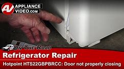 Hotpoint, GE & RCA Refrigerator Door Gasket repair and replacement
